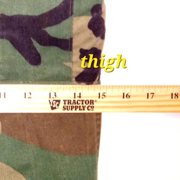 Camo Waders Cargo Pant Chemical Protective Zipper Utility Plus Size Big Tall XXL - Picture 9 of 11